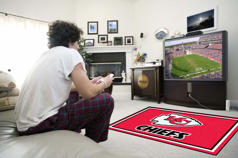 Kansas City Chiefs 4' x 6' Area Rug