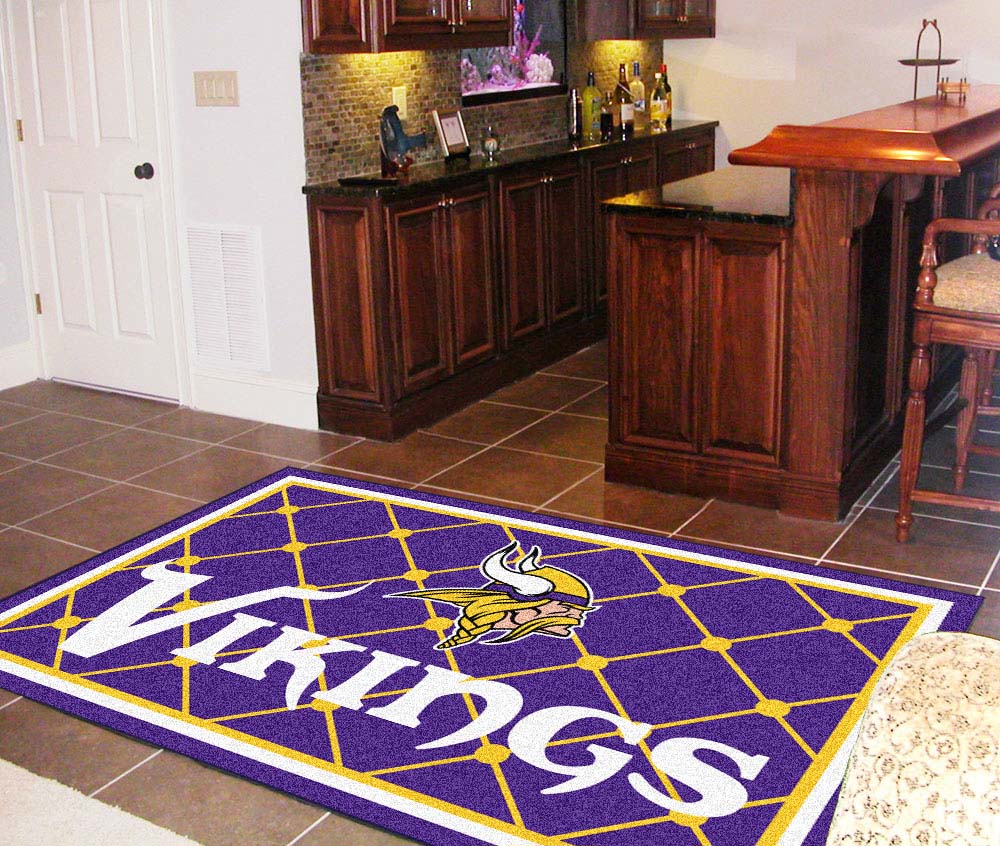 Minnesota Vikings 5' x 8' Area Rug