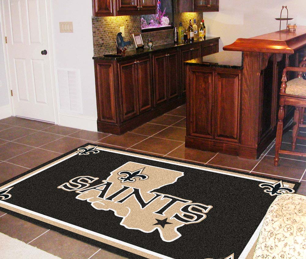 New Orleans Saints 5' x 8' Area Rug