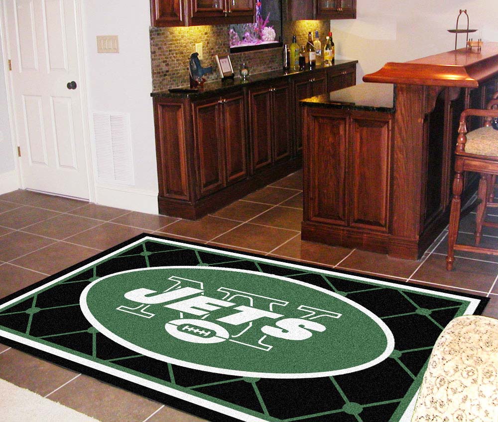 New York Jets 5' x 8' Area Rug