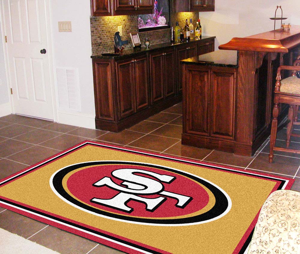 San Francisco 49ers 5' x 8' Area Rug