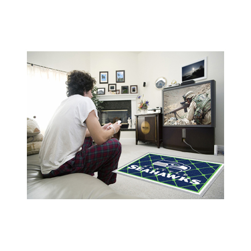 Seattle Seahawks 4' x 6' Area Rug