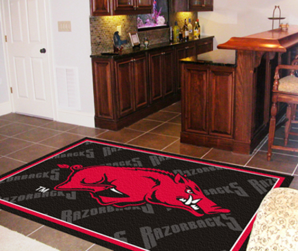 Arkansas Razorbacks 4' x 6' Area Rug