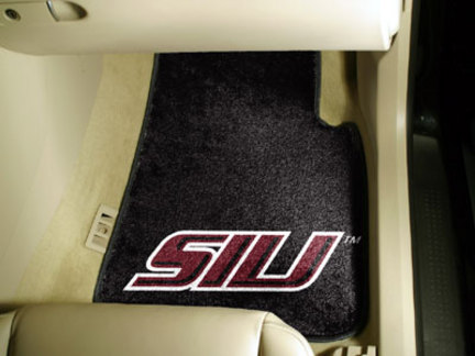 Southern Illinois Salukis 27" x 18" Auto Floor Mat (Set of 2 Car Mats)