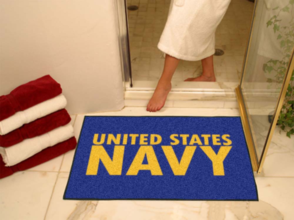 Navy Midshipmen 34" x 45" All Star Floor Mat