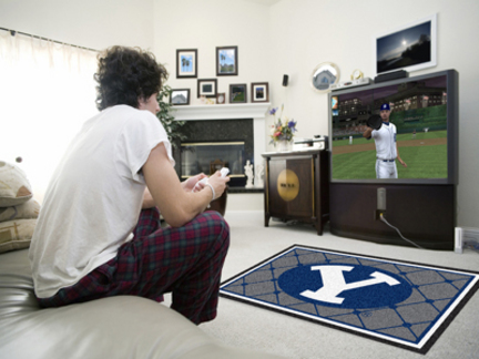 Brigham Young (BYU) Cougars 4' x 6' Area Rug