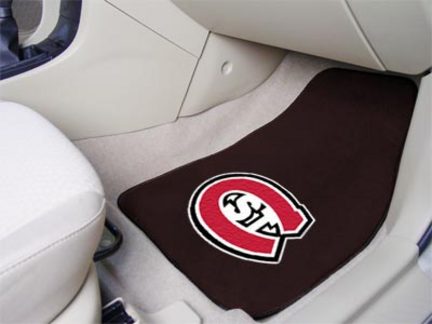 St. Cloud State Huskies 27" x 18" Auto Floor Mat (Set of 2 Car Mats)