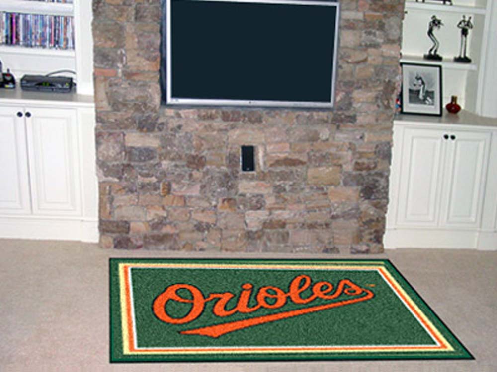 Baltimore Orioles 4' x 6' Area Rug