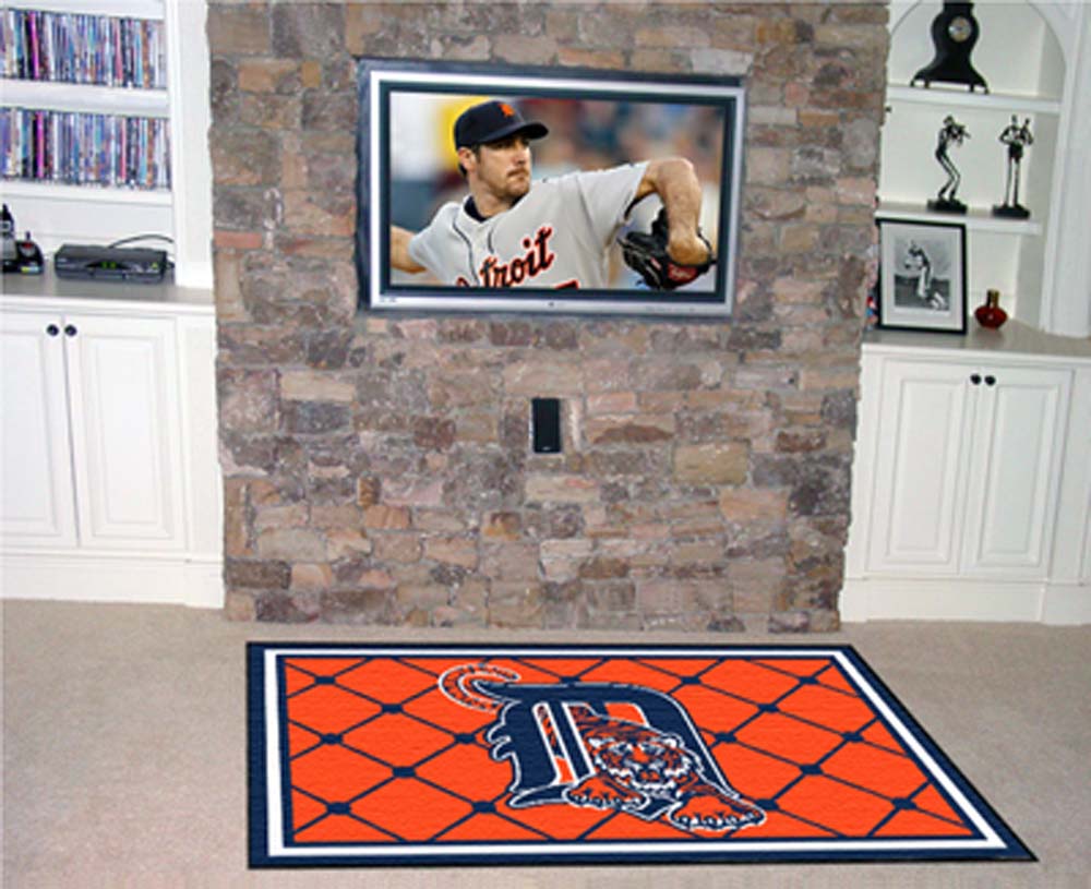 Detroit Tigers 4' x 6' Area Rug