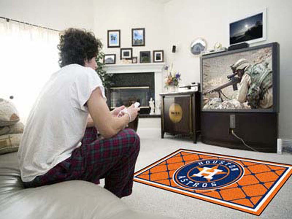 Houston Astros 4' x 6' Area Rug