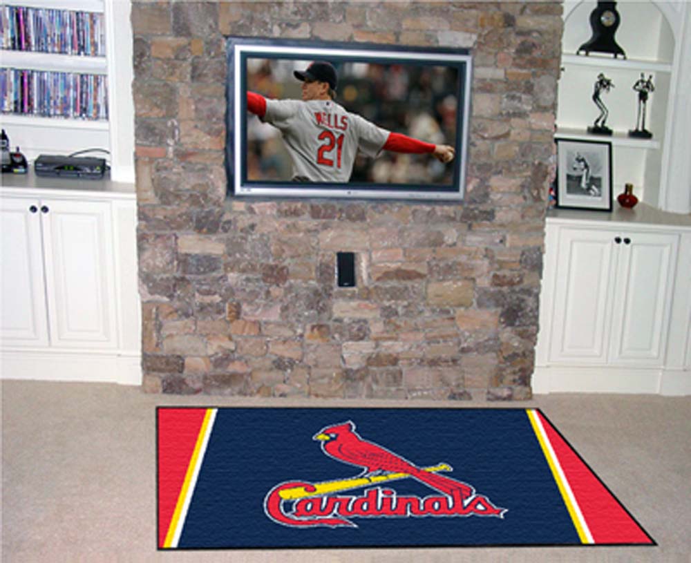 St. Louis Cardinals 5' x 8' Area Rug