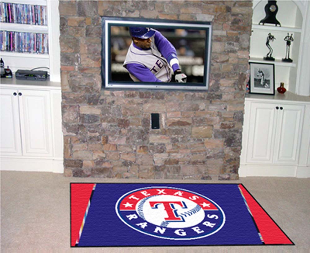 Texas Rangers 4' x 6' Area Rug