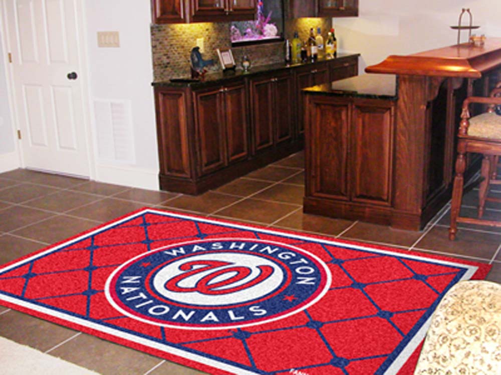 Washington Nationals 5' x 8' Area Rug