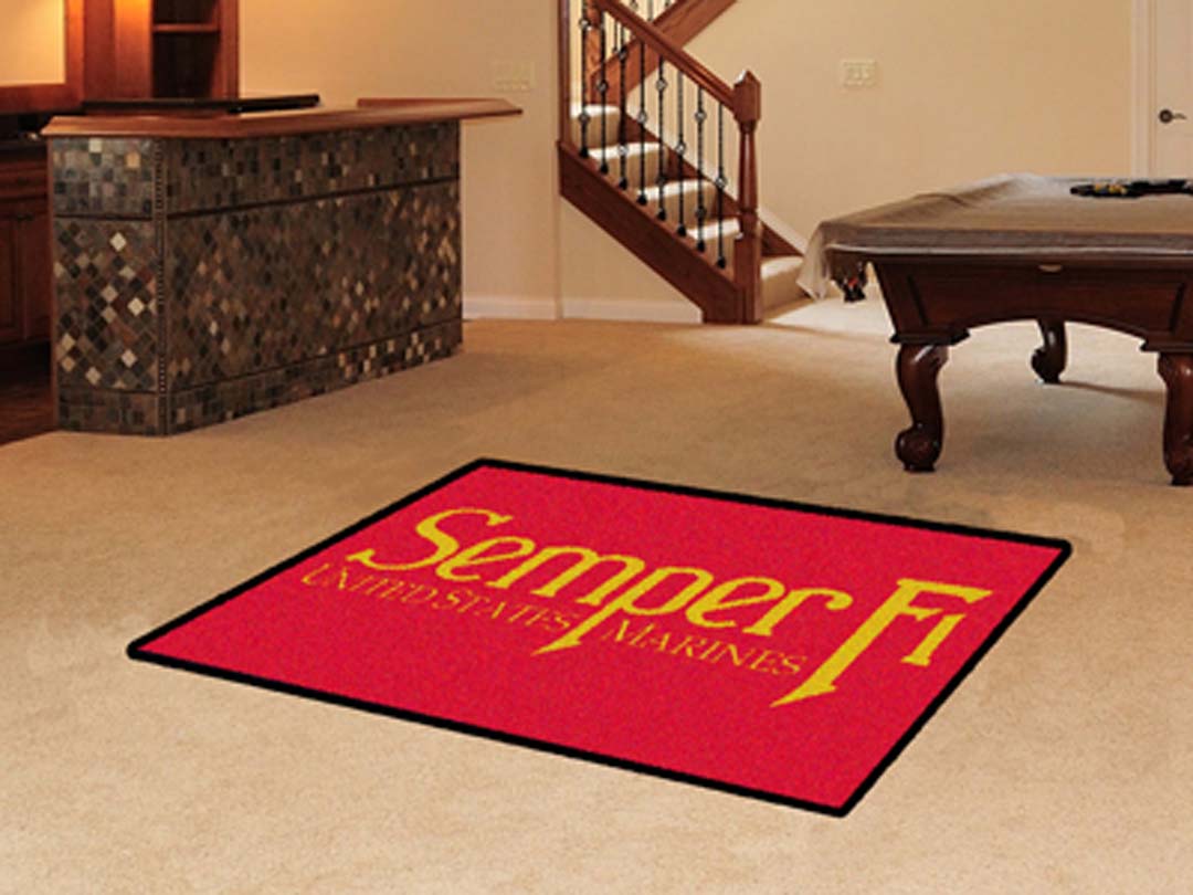 US Marines 4' x 6' Area Rug