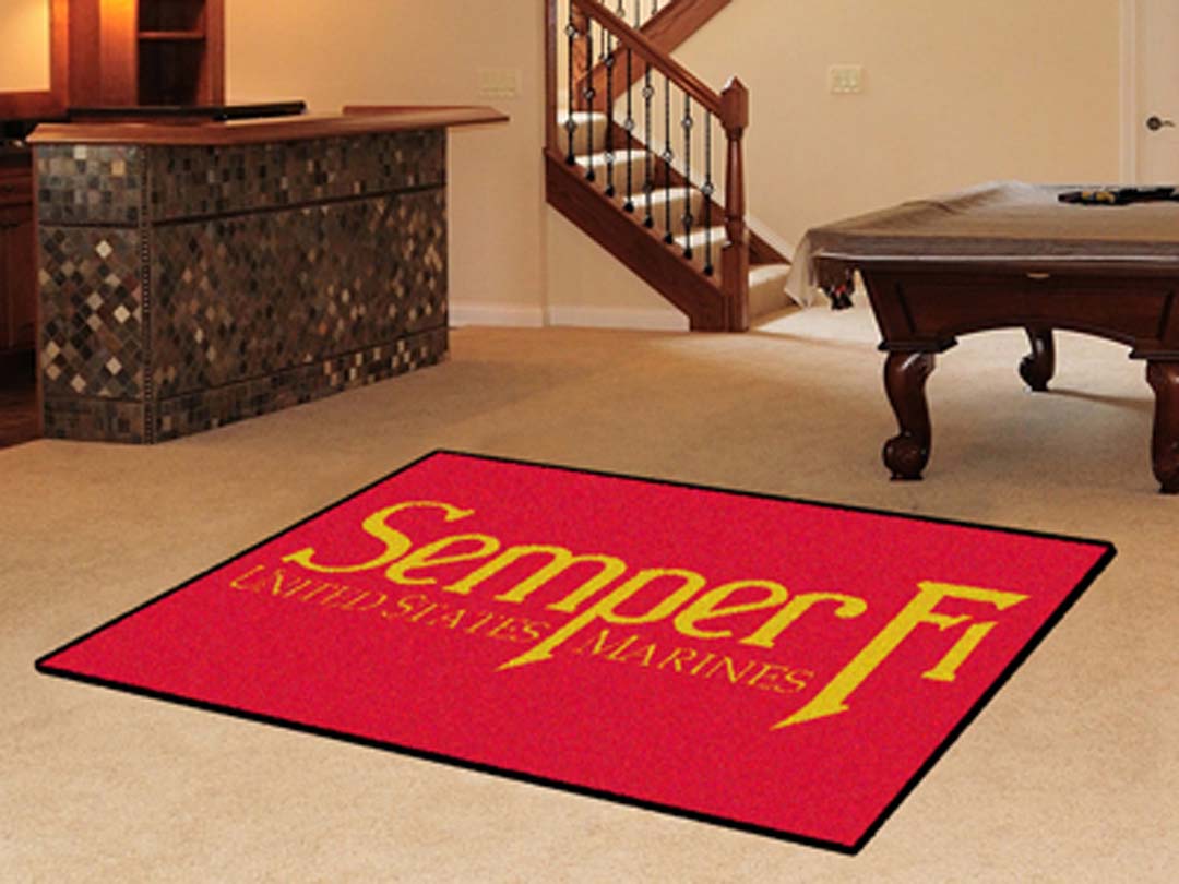 US Marines 5' x 8' Area Rug