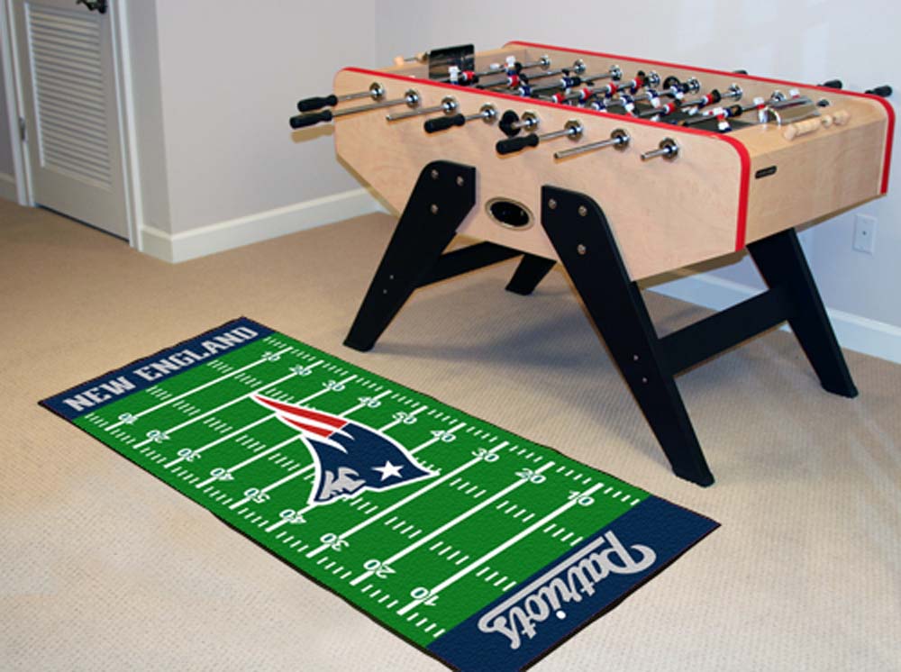 New England Patriots 30" x 72" Football Field Runner