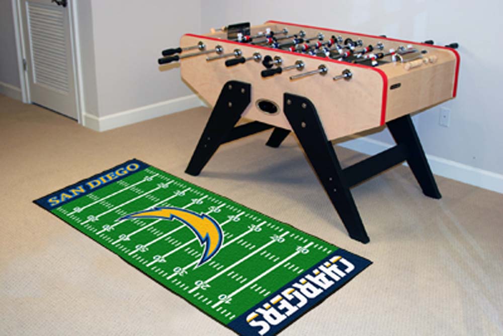 San Diego Chargers 30" x 72" Football Field Runner