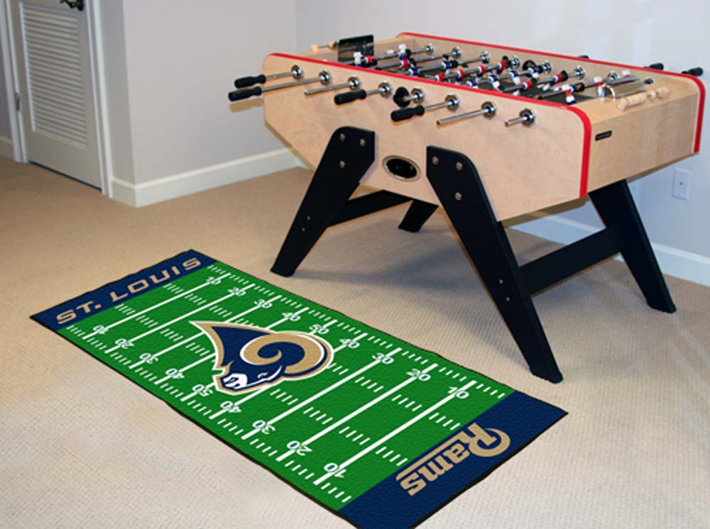 St. Louis Rams 30" x 72" Football Field Runner