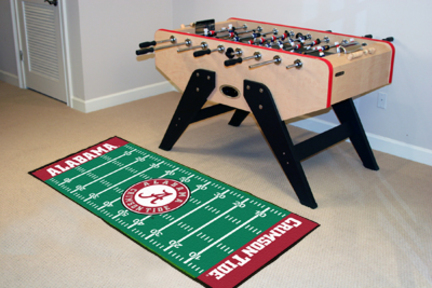 Alabama Crimson Tide 30" x 72" Football Field Runner (Crimson 'A')