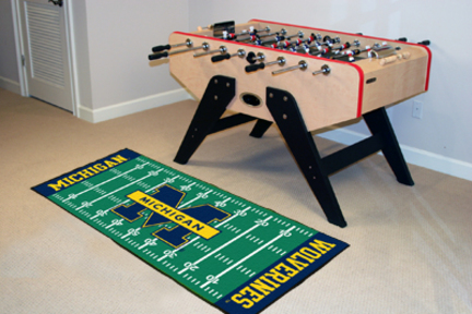 Michigan Wolverines 30" x 72" Football Field Runner