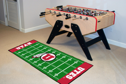 Utah Utes 30" x 72" Football Field Runner