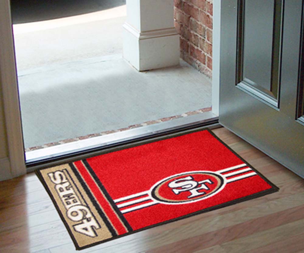 San Francisco 49ers 19" x 30" Uniform Inspired Starter Floor Mat