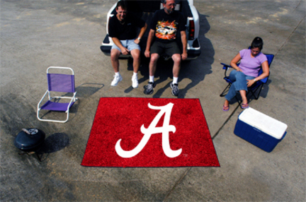 Alabama Crimson Tide 5' x 6' Tailgater Mat (Crimson 'A')