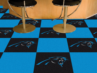 Carolina Panthers 18" x 18" Carpet Tiles (Box of 20)