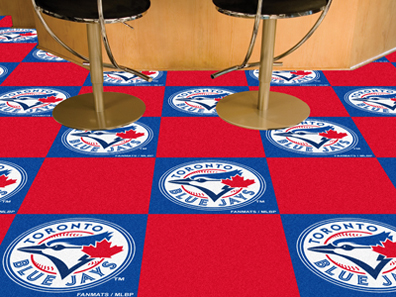 Toronto Blue Jays 18" x 18" Carpet Tiles (Box of 20)