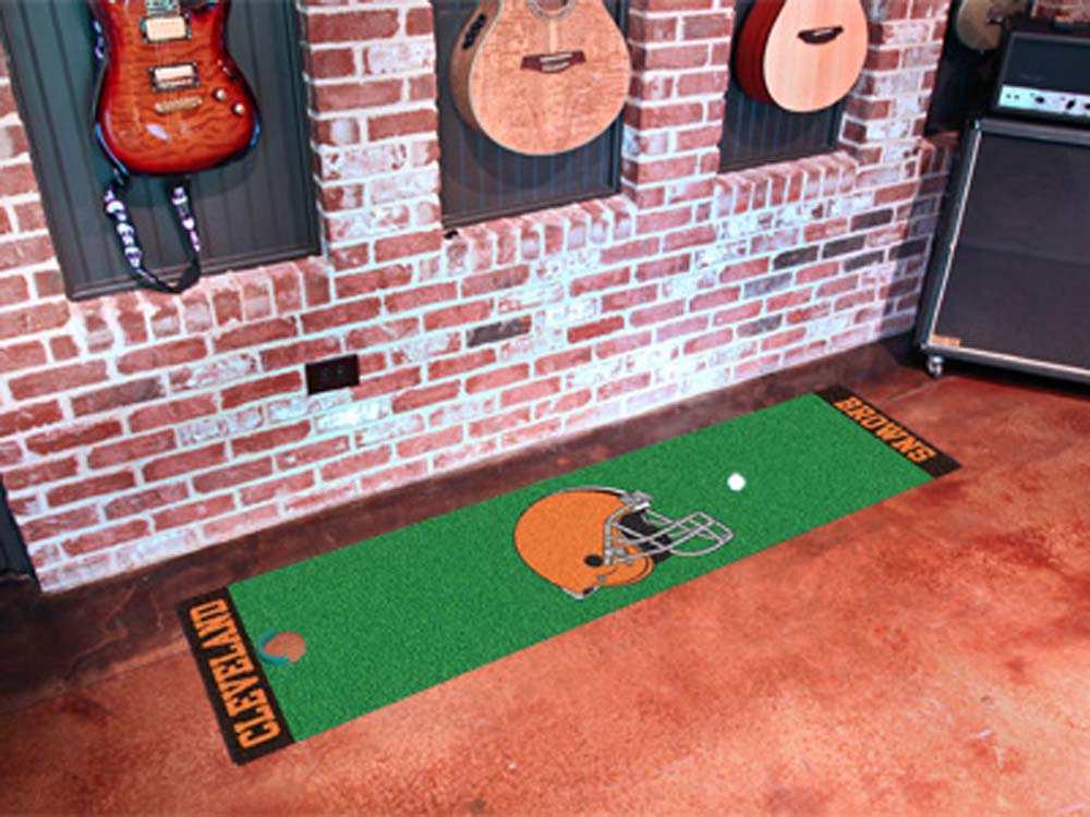 Cleveland Browns 18" x 72" Putting Green Runner