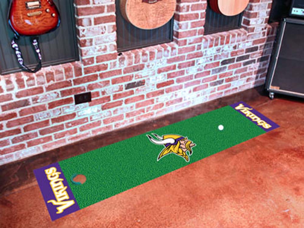 Minnesota Vikings 18" x 72" Putting Green Runner