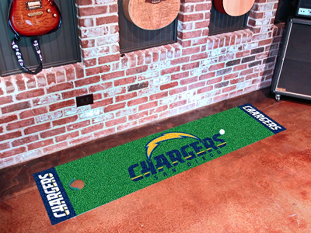 San Diego Chargers 18" x 72" Putting Green Runner