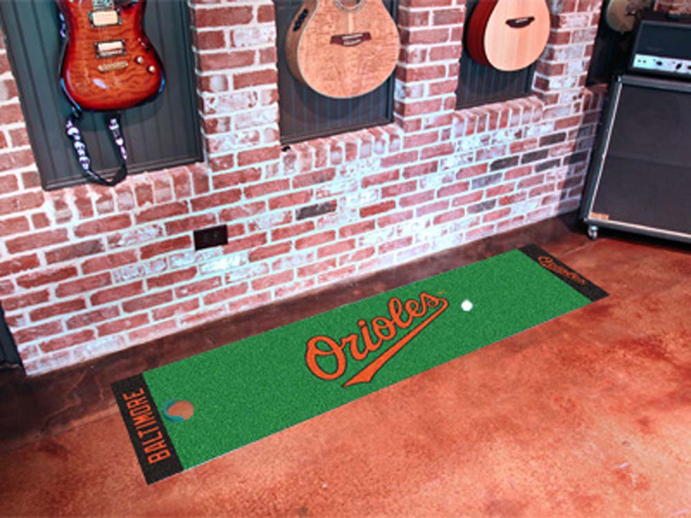 Baltimore Orioles 18" x 72" Putting Green Runner