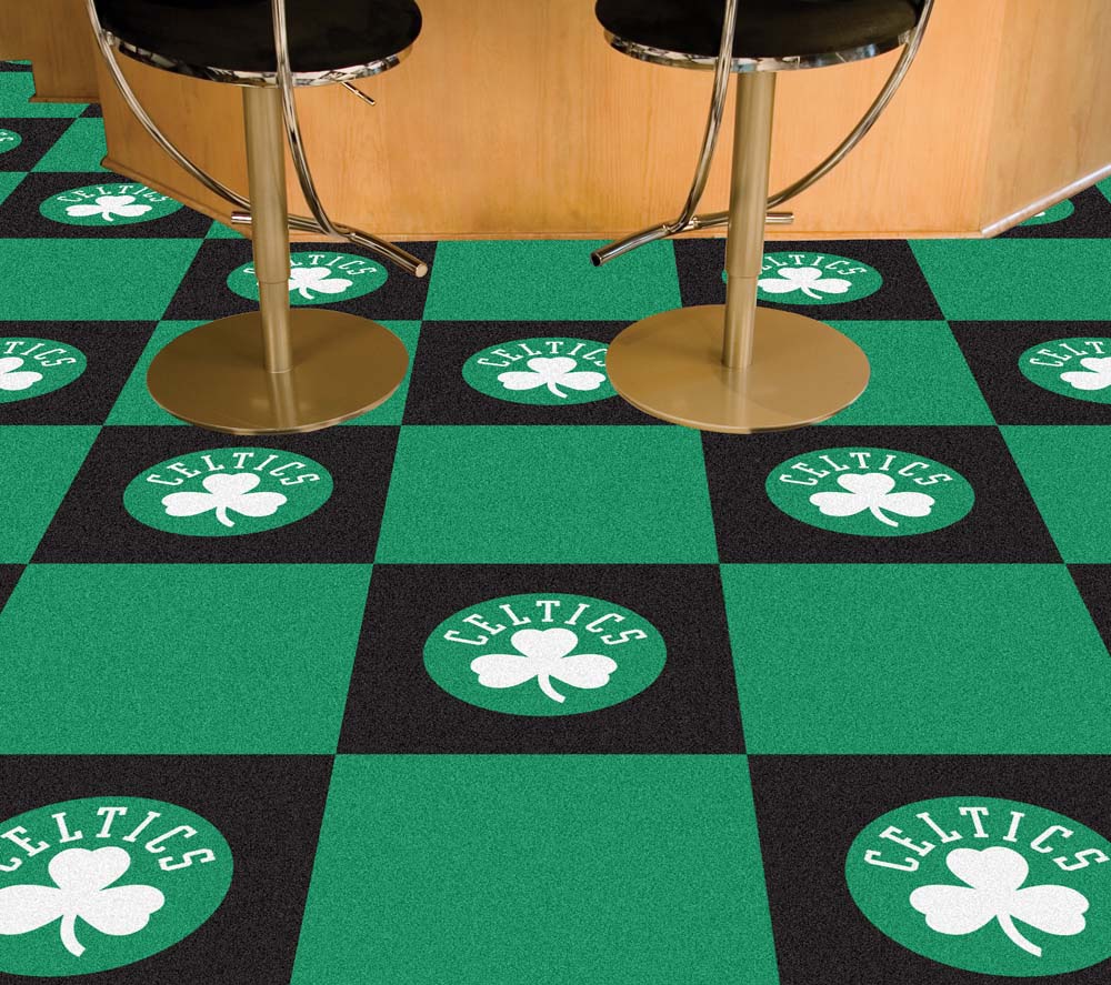 Boston Celtics 18" x 18" Carpet Tiles (Box of 20)