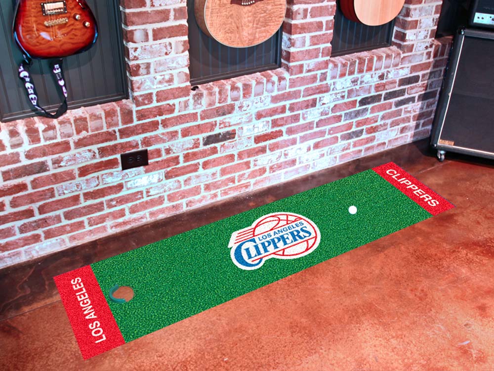 Los Angeles Clippers 18" x 72" Putting Green Runner