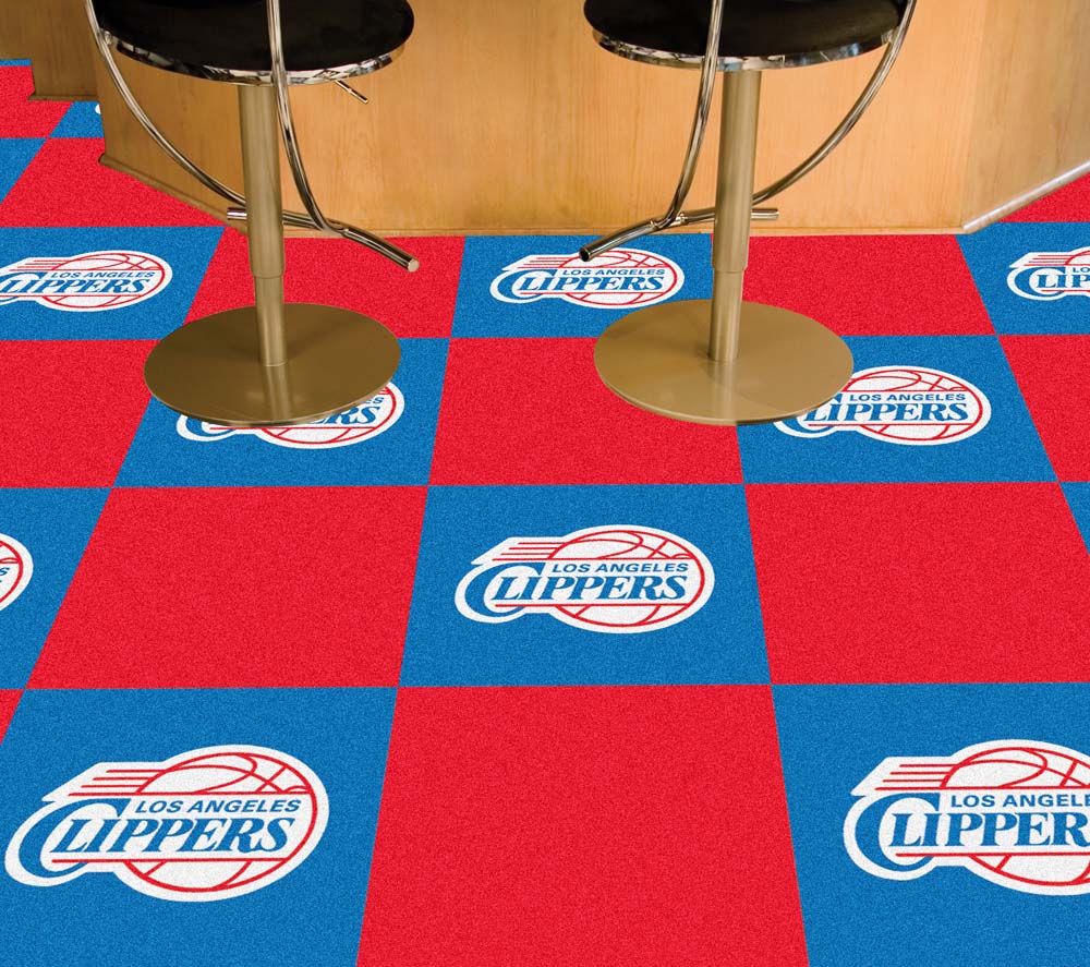 Los Angeles Clippers 18" x 18" Carpet Tiles (Box of 20)
