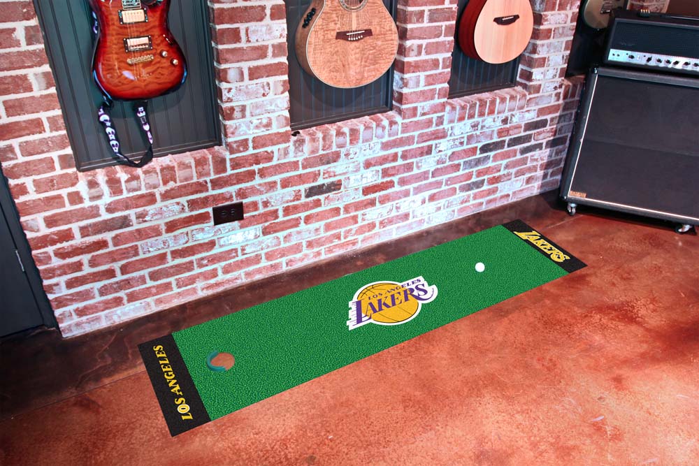 Los Angeles Lakers 18" x 72" Putting Green Runner