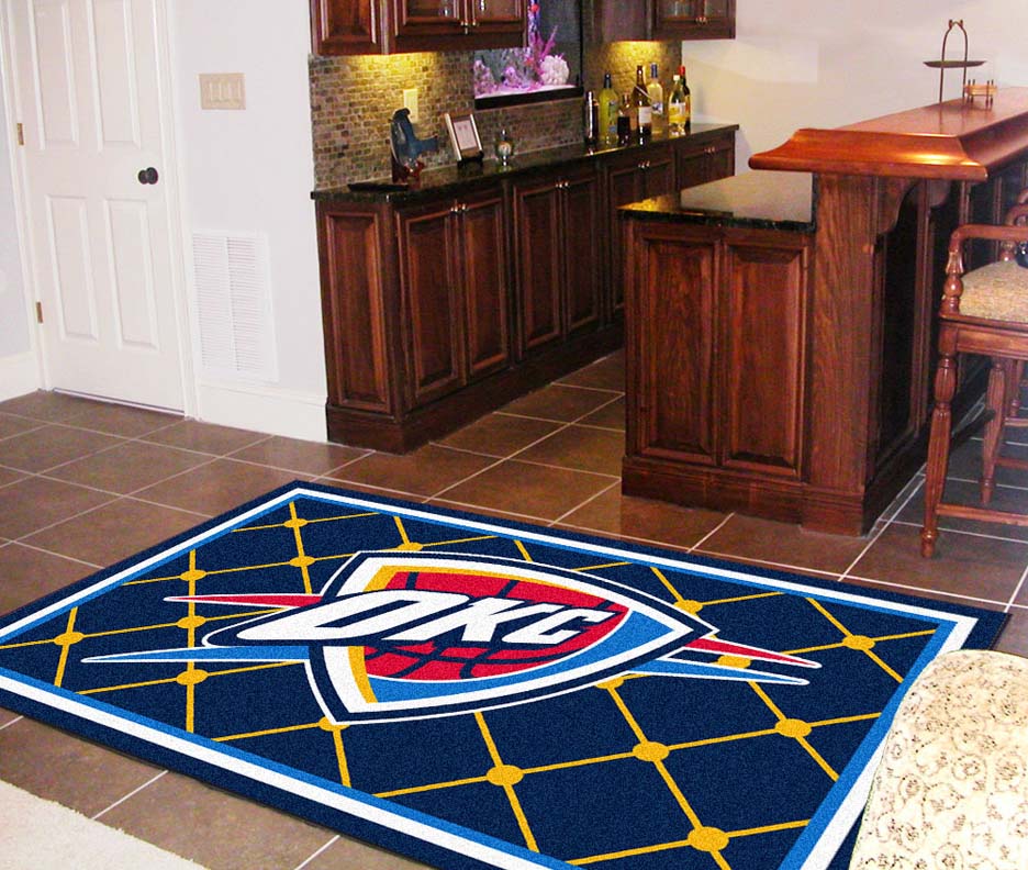 Oklahoma City Thunder 5' x 8' Area Rug