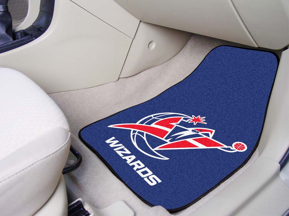 Washington Wizards 18" x 27" Auto Floor Mat (Set of 2 Car Mats)