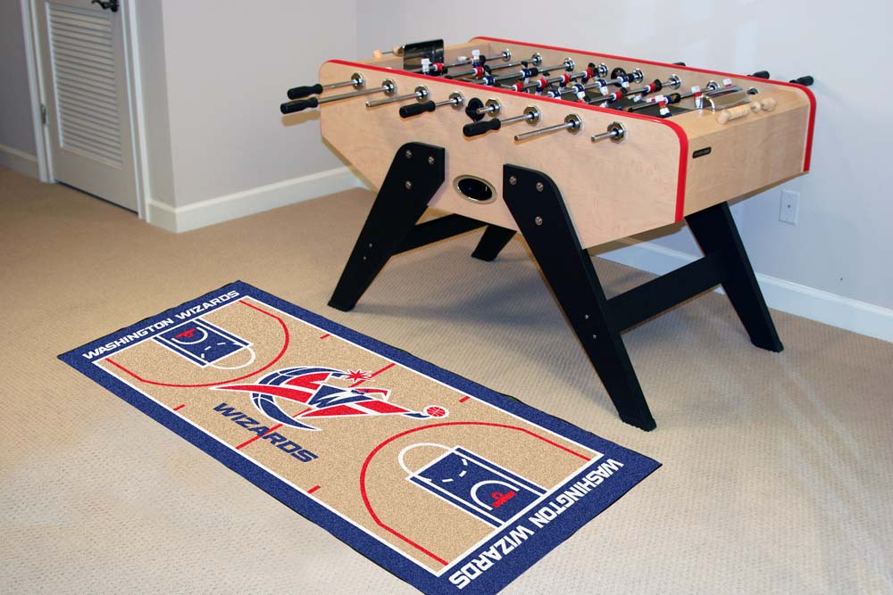 Washington Wizards 24" x 44" Basketball Court Runner