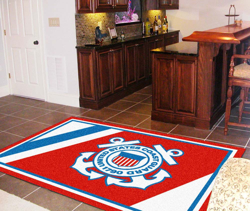 US Coast Guard 5' x 8' Area Rug