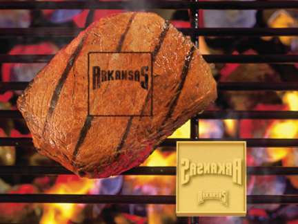 Arkansas Razorbacks Fan Brand (Set of 2) - Branding Irons