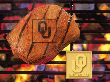 Oklahoma Sooners Fan Brand (Set of 2) - Branding Irons