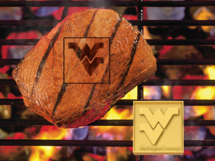 West Virginia Mountaineers Fan Brand (Set of 2) - Branding Irons