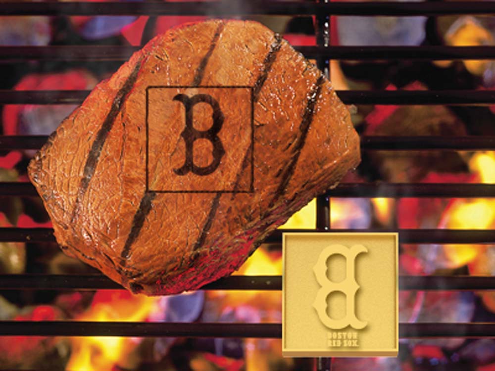 Boston Red Sox Fan Brand (Set of 2) - Branding Irons