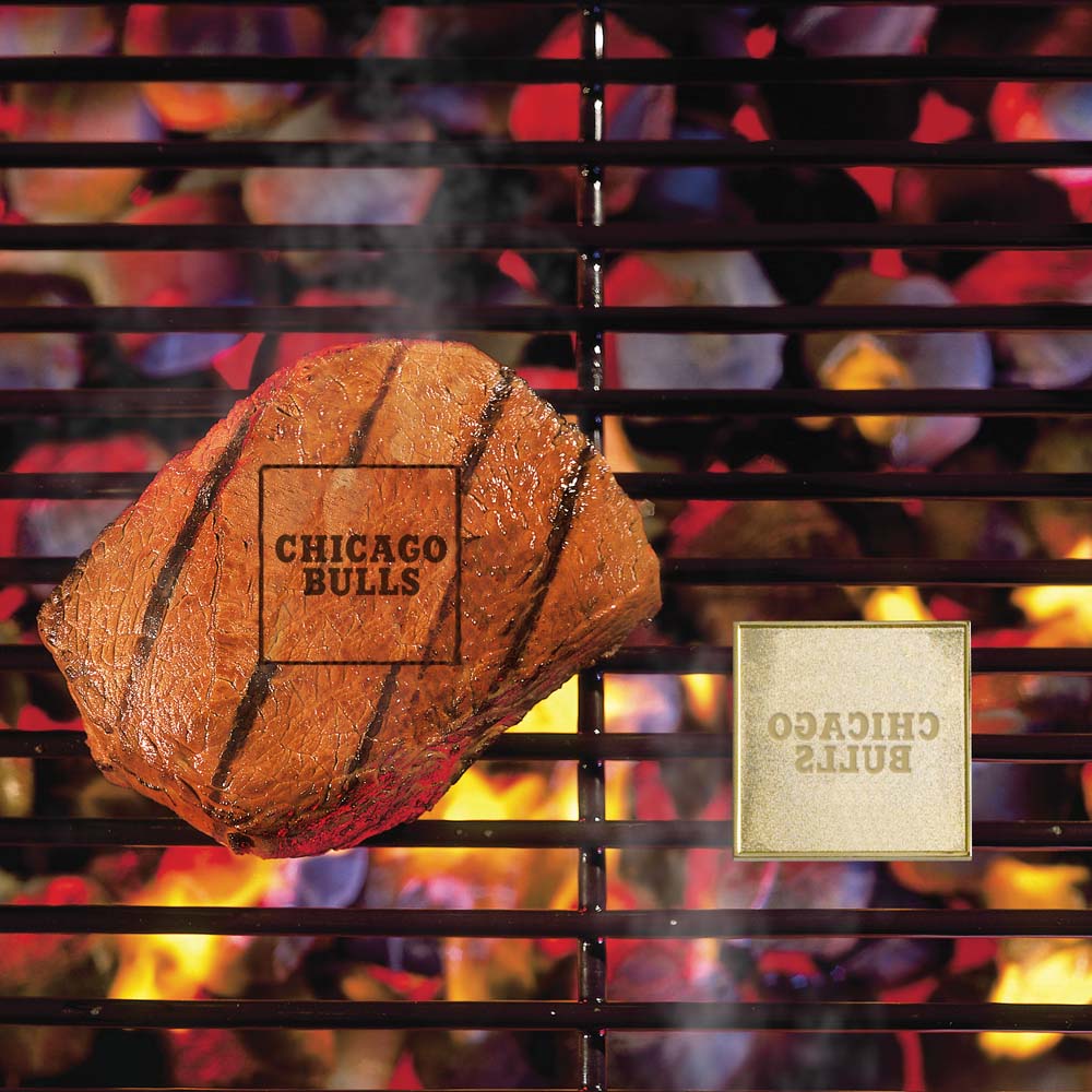 Chicago Bulls Fan Brand (Set of 2) - Branding Irons