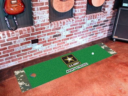 US Army 18" x 72" Golf Putting Green Mat