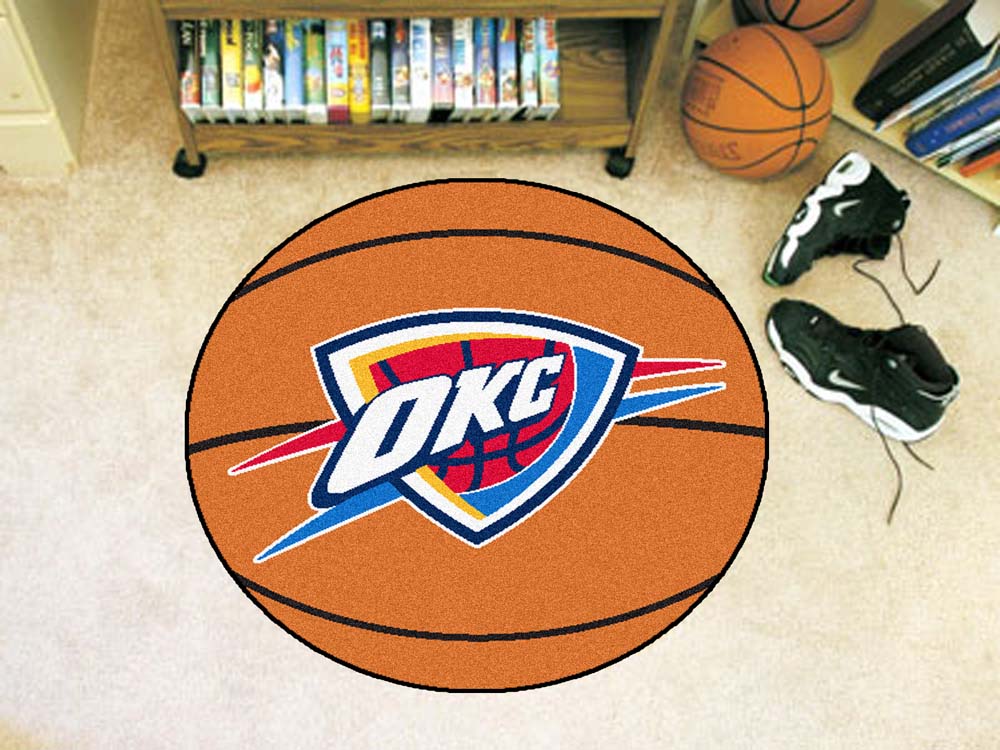 Oklahoma City Thunder 27" Basketball Mat