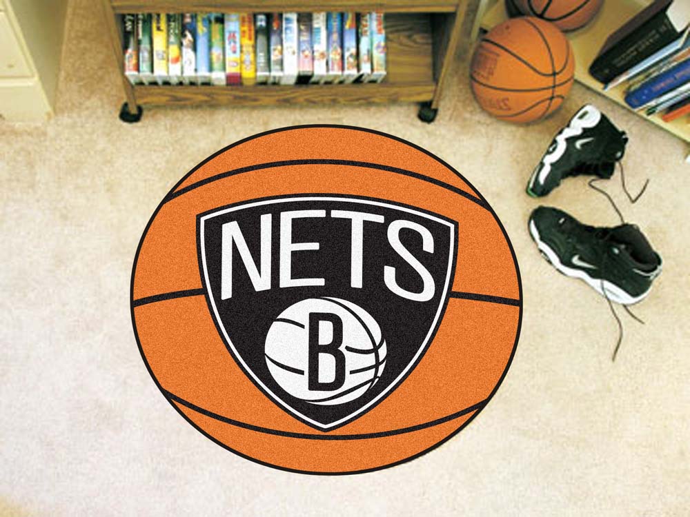 New Jersey Nets 27" Basketball Mat