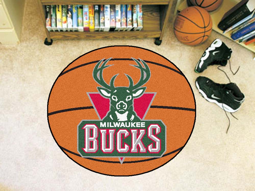 Milwaukee Bucks 27" Basketball Mat
